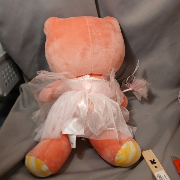 Build-A-Bear BAB Sanrio Hello Kitty Sunshine Coral Plush Fairy Outfit Wand Bow - Picture 5 of 13